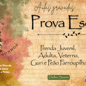 Prova Escrita - Prenda Juvenil, Adulta, Veterana, Guri e Peão Farroupilha