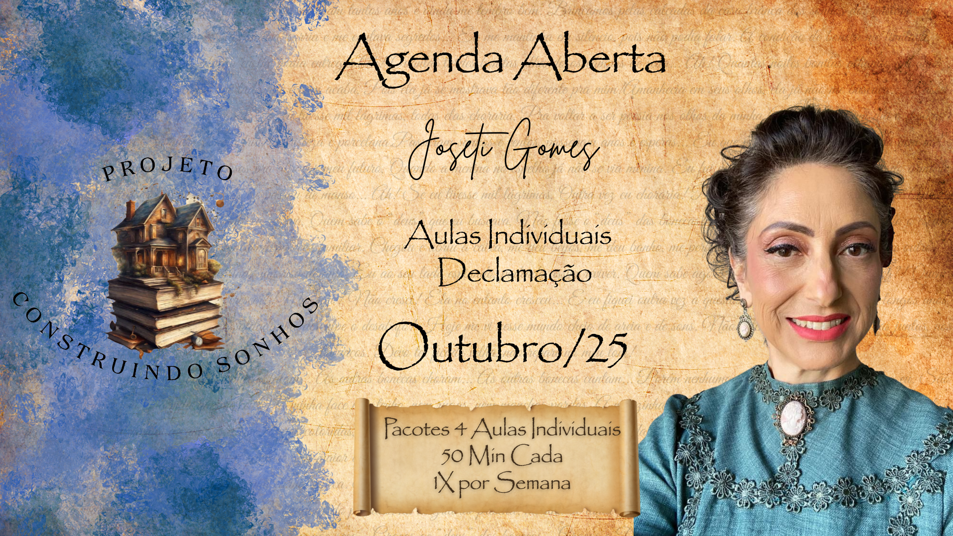 Curso de Declamação Joseti Gomes