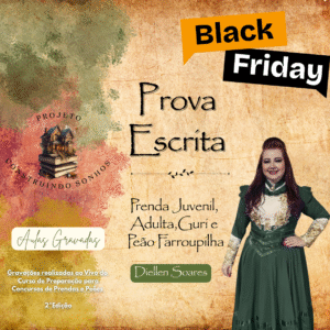 Prova Escrita - Prenda Juvenil, Adulta, Veterana, Guri e Peão Farroupilha